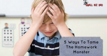 5 Ways To Tame The Homework Monster homework stress